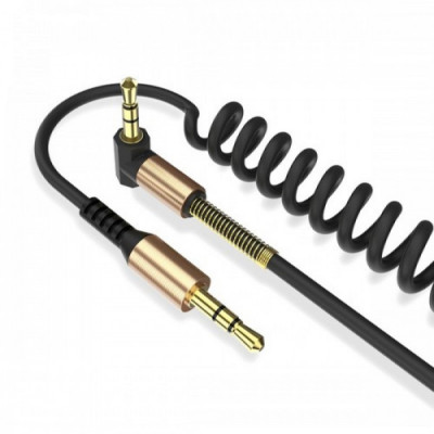 Cablu Audio Jack 3.5MM 1.8M Spiralat CAB 019 foto