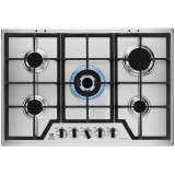 Plita incorporabila ELECTROLUX KGS75362XX, Gaz, 5 arzatoare, Wok, inox