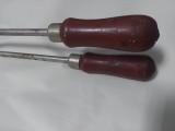 forma de saratele veche,forma prajituri veche Comuniste,brate otel,forma vintage PUTERNICA MASIVA brate inox,manere rosii
