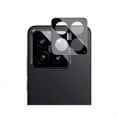 Folie Camera pentru Xiaomi 14 Techsuit Full Camera Glass Negru