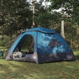 vidaXL Cort cu dom și plapumă detașabilă albastru 8 persoane 42017377