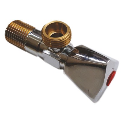 Robinet coltar din bronz, 1/2 - 1/2 - nr 8026 - 2 buc / set foto