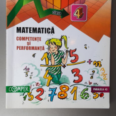 MATEMATICA CLASA A IV A - COMPETENTE SI PERFORMANTE MARIANA MOGOS