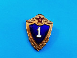 Insigna Militara -Rusia-clasa 1 -40mm.-( BRONZ)