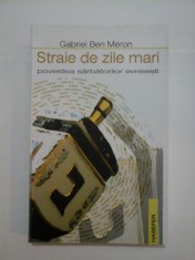Straie de zile mari - Gabriel Ben Meron foto