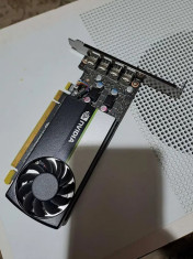 Placa video profesionala NVIDIA Quadro T1000, 4GB, GDDR6, 128 bit foto