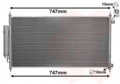 Radiator clima AC cu uscator HONDA FR-V 1.7 dupa 2004 foto