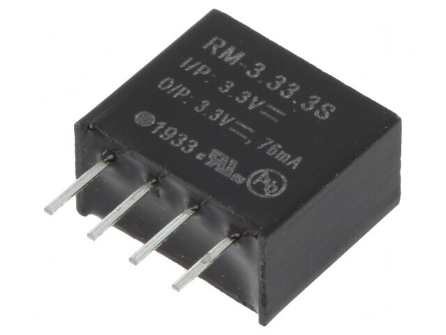 Convertor DC/DC 0,25W 3,3V 75mA