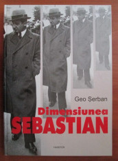 Geo Serban - Dimensiunea Sebastian Mihail album monografic Hasefer 100 ill. RARA foto