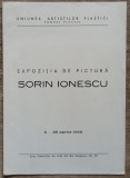 Expozitia de pictura Sorin Ionescu 1958
