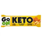 Baton keto cu crema de arahide Go On, 50g, Sante