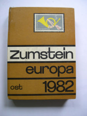 Catalog ZUMSTEIN Europa de Est 1982 foto