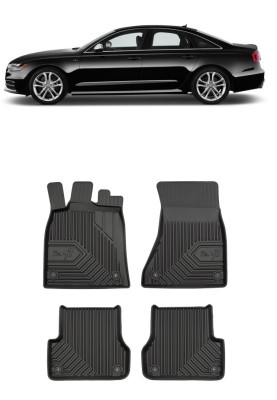 Set Covorase Auto din cauciuc Tavita Premium 3D Audi A6 (2011-1018) foto