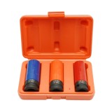 Trusa chei tubulare impact prezoane roti cu protectie janta 17, 19, 21 mm