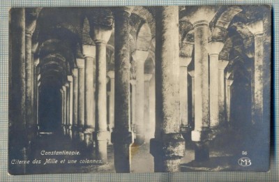AD 603 C. P. VECHE -CONSTANTINOPOL- CONSTANTINOPLE -CITERNE DES MILLE ET UNE... foto