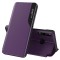Husa Samsung Galaxy A20s Eco Leather View flip tip carte, mov