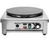 Plita clatite profesionala YATO GASTRO YG-04680, 3000W, diametru 400mm, temperatura reglabila 50-300&deg;C, inox + spatula lemn