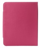 Husa cu stand rotativa reglabila ciclamen pentru tablete de 8 inch