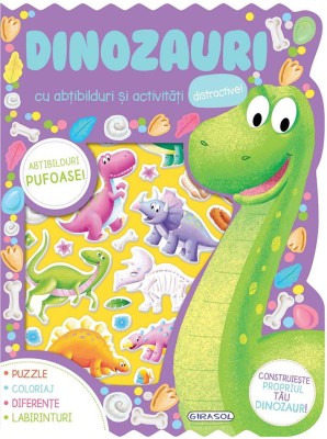 Abtibilduri pufoase - Dinozauri foto