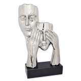 Doua fete-statueta moderna din ceramica CE-4