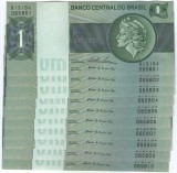 Brazilia 1980 - 1 cruzeiro, necirculata (10 bucati)