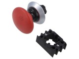 Comutator de siguranță SCHMERSAL 22mm NDRR50GR/RT roșu 2 poziții fără poziție 2