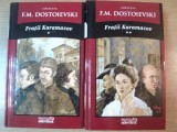 FRATII KARAMAZOV , VOLUMELE I - II de F. M. DOSTOIEVSKI , 2011 * MINIMA UZURA A COPERTEI