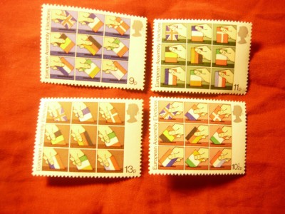 Serie Marea Britanie 1979 - Alegeri Parlamentare Europene , 4 valori foto