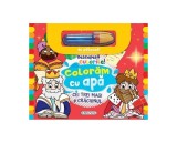 Descoperă culorile! Colorăm cu apă: Cei trei magi și Crăciunul - Hardcover - *** - Girasol