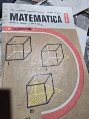 Matematica. Geometrie, manual pentru clasa a VIII-a - Ion Cuculescu