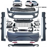 Bodykit R-look bara, fuste laterale, grila, DRL, potrivit pentru VW Scirocco III Facelift 14-17 Performance AutoTuning