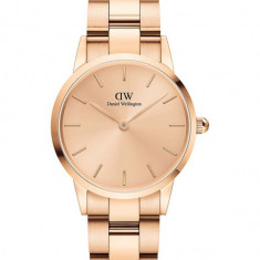 Daniel Wellington ceas Iconic Link Unitone 28 femei, culoarea roz