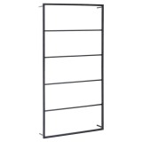 Cumpara ieftin Suport de prosoape, negru, 60x10x116 cm, otel