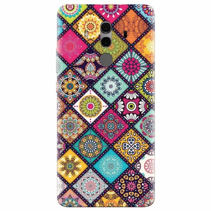 Husa silicon pentru Huawei Mate 10, Mandala Pattern