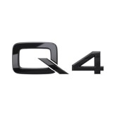 Emblema Q4 pentru Audi,Negru