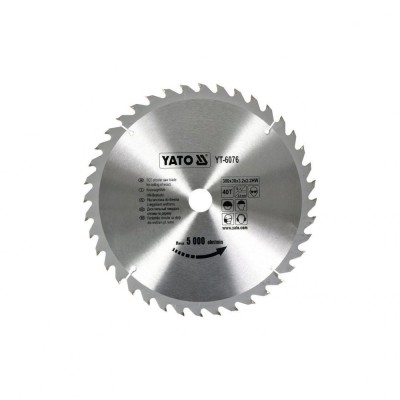 Disc fierastrau circular pentru lemn 300x40x30 Yato YT-6076 foto