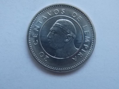 20 CENTAVOS 2007 HONDURAS-XF foto