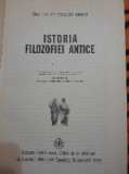 Istoria filozofiei antice, Nicolae Balca, 1982, binecuvatare Iustin patriarh
