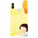 Husa silicon pentru Xiaomi Redmi S2, Child Autumn Paint Hd