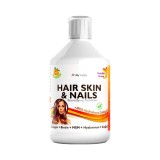 Colagen Lichid Hidrolizat 1000mg, Hair, Skin &amp; Nails, 500 ml, Swedish Nutra
