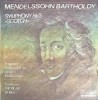 Disc vinil, LP. SIMFONIA NR.3 IN LA MINOR-MENDELSSOHN BARTHOLDY-220477, Electrecord