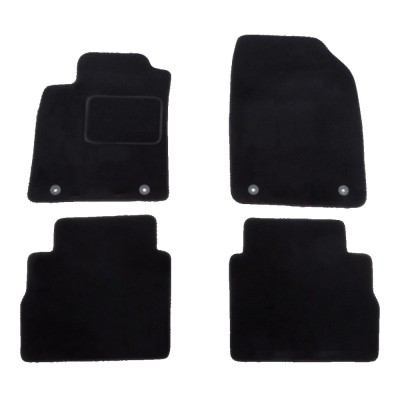 Set covorase auto mocheta Velor OPEL VECTRA C, 09.2001-09.2008 tip Sedan, negru, foto