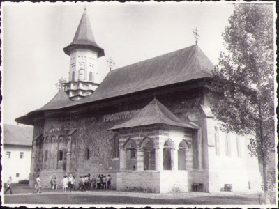 HST P1522 Poză mănăstirea Sucevița perioada comunistă foto