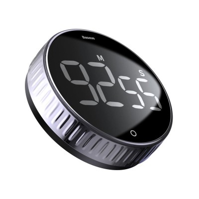 Cronometru, temporizator universal cu magnet Baseus ACDJS-01, negru foto