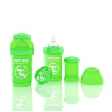 Biberon Twistshake Anti - Colici 180 ml Verde FitLine Training