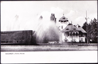 AMS - ILUSTRATA 1043 BUCURESTI - FANTANA MIORITA, 1961, CIRCULATA foto