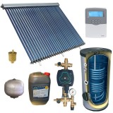 Cumpara ieftin KIT PANOU SOLAR APA CALDA PRESURIZAT 6P ECONOMIC CU BOILER CU DOUA SERPENTINE 300L PANOSOL C.202
