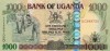 Uganda 1000 Shillings 2005 P-43 UNC Bancnota Ne流通 Bancnote Uganda