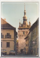 bnk cp Sighisoara - Turnul cu Ceas - necirculata
