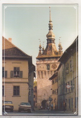bnk cp Sighisoara - Turnul cu Ceas - necirculata foto